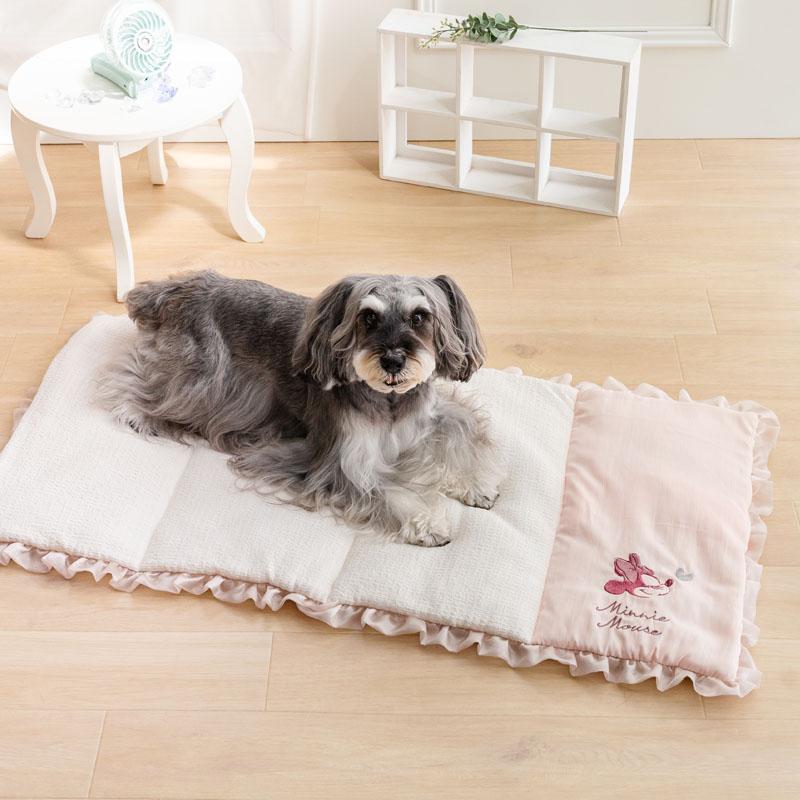 Disney（ディズニー） ミニーマウス 犬 ペット クッション 夏用 クール