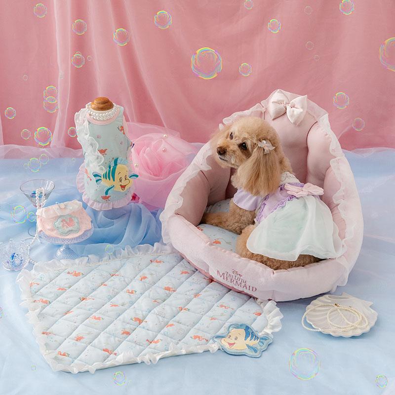 Disney（ディズニー） リトルマーメイド 犬 クール ベッド 夏 アリエル