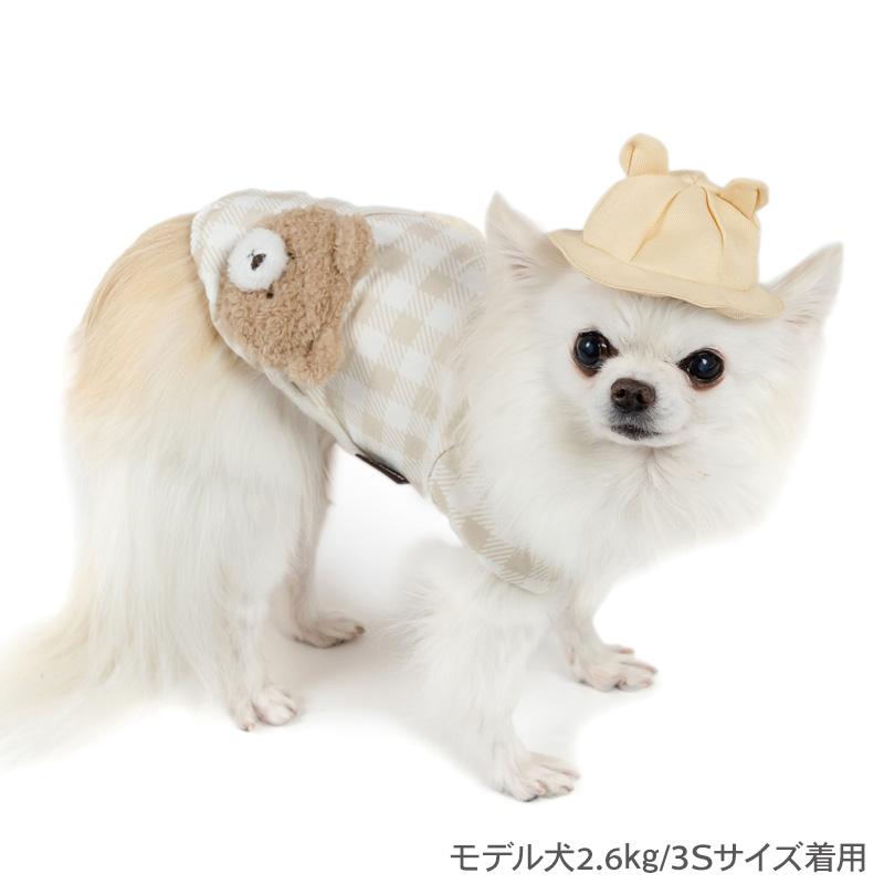 PET PARADISE（ペットパラダイス） 犬 服 春 くまちゃん チェック 園児