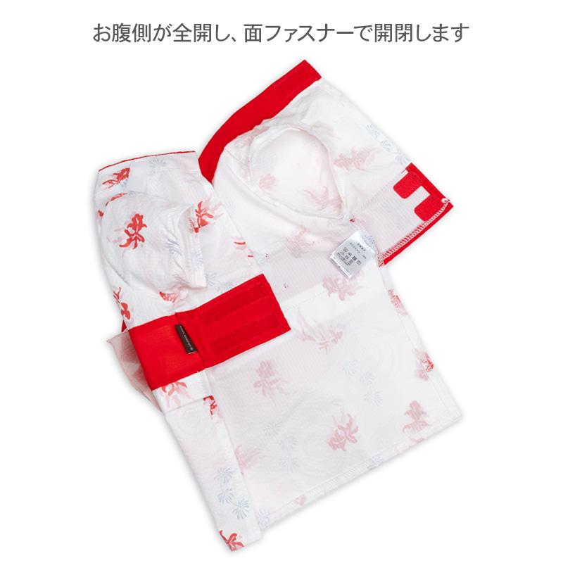 犬服 ハンドメイド浴衣 Mサイズ 金魚柄 犬服 浴衣<金魚柄ピンク> ペット服・アクセサリー M'sDog 通販