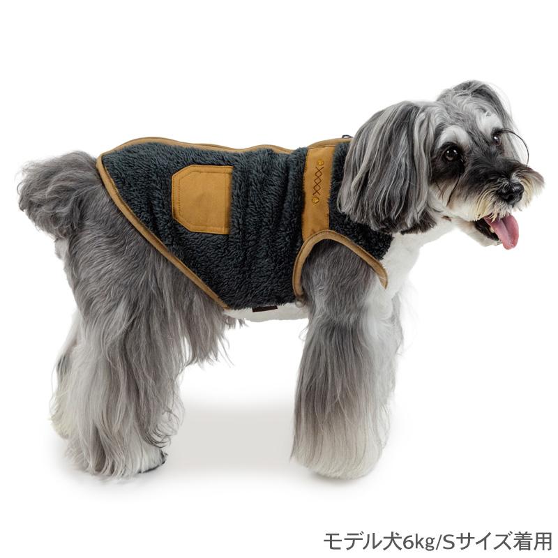 PET PARADISE（ペットパラダイス） 犬 服 冬 切替 ジップアップ ボア