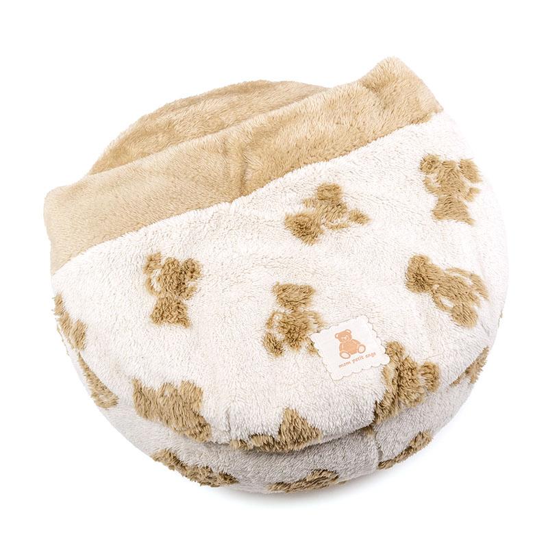 PET PARADISE（ペットパラダイス） 犬 ベッド 冬用 くまちゃん 織り柄