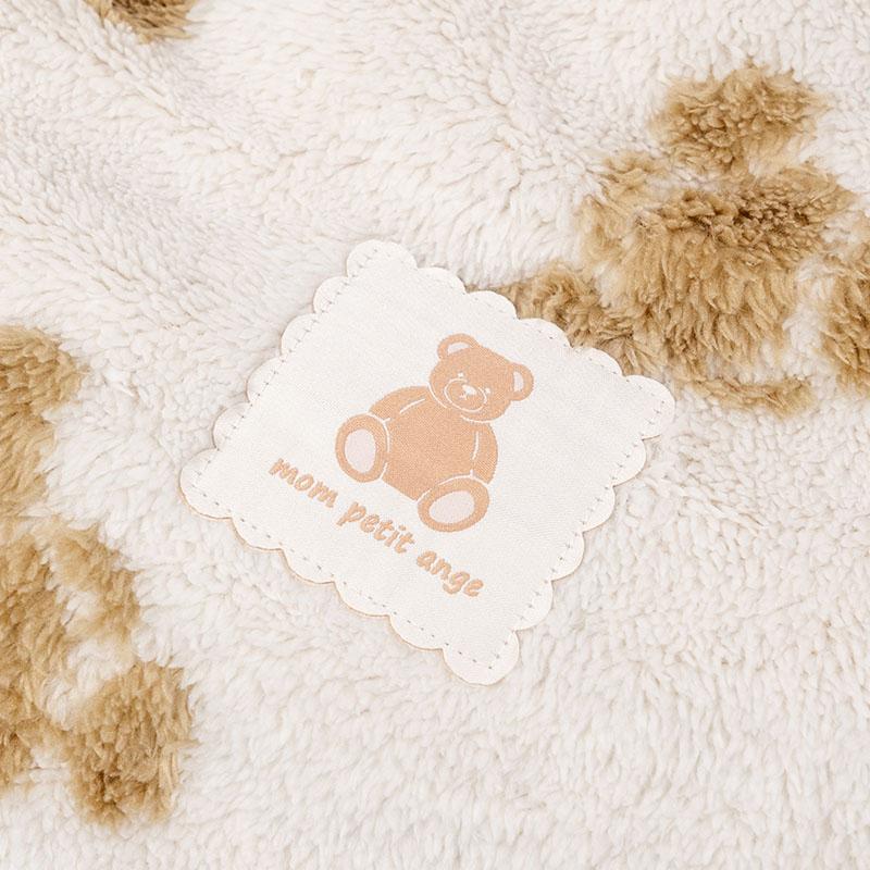 PET PARADISE（ペットパラダイス） 犬 ベッド 冬用 くまちゃん 織り柄