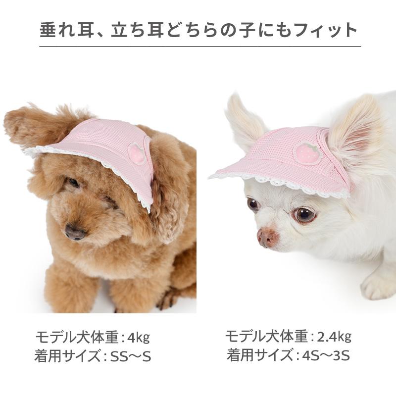 PET PARADISE（ペットパラダイス） 犬 服 夏 苺 帽子 超小型犬 小型犬