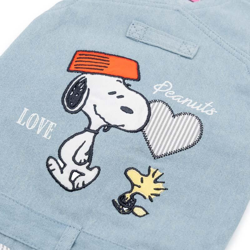 SNOOPY（スヌーピー） 犬 服 春 ライト デニム オーバーオール 小型犬