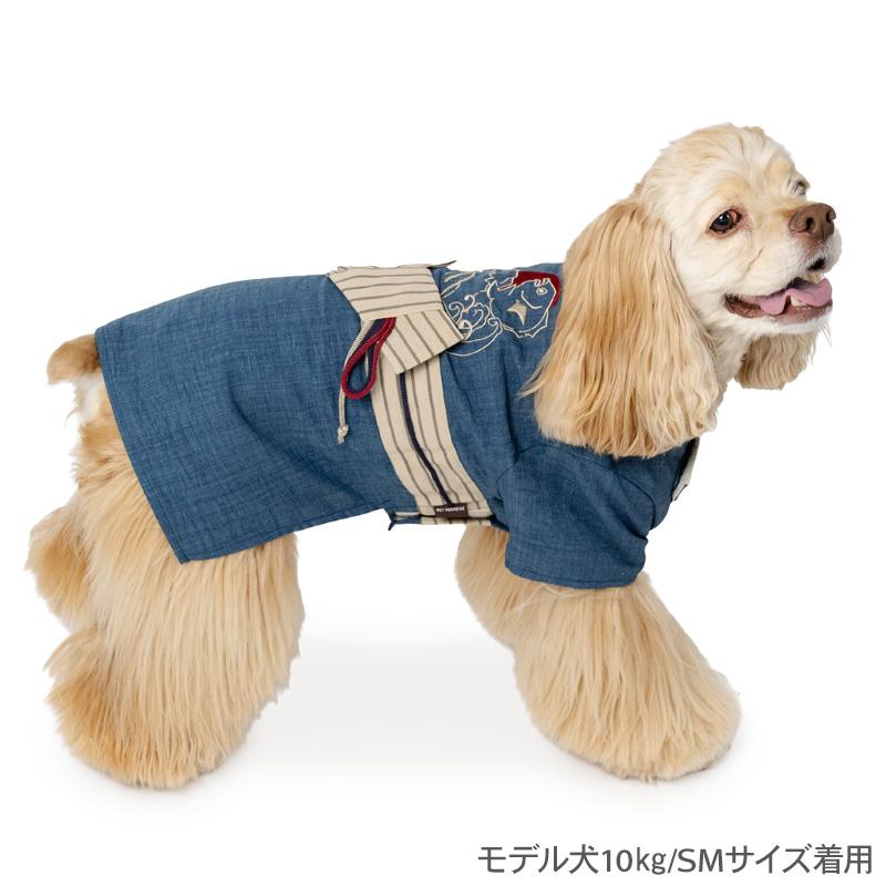 PET PARADISE（ペットパラダイス） 犬 服 夏 鯛刺繍 浴衣 中型犬 大型