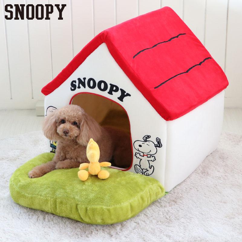 ペットベッド 冬用 ポイント5倍 ドーム 犬 猫 ベッド ハウス 冬 ドーム型 ドームハウス 犬ハウス 猫ハウス スヌーピー 赤屋根芝 大 月間送料無料 633 ペットパラダイス 通販 Yahoo ショッピング