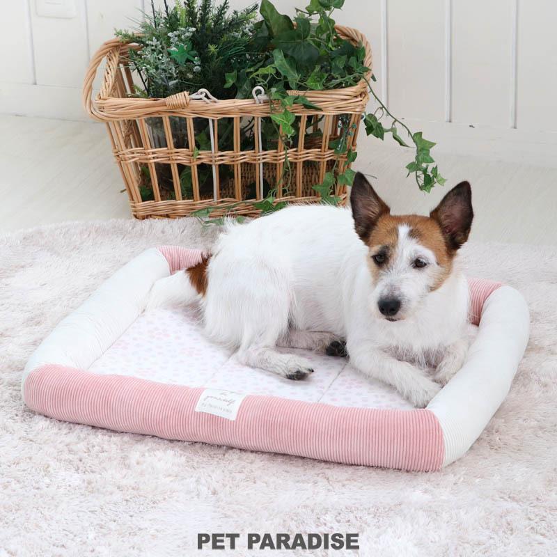 ペットベッド 洗える クレート 犬 猫 小型犬 おしゃれ 丸洗い可能 ブランド | 花柄 ウォッシャブル カドラーベッド (57×45cm)  月間送料無料