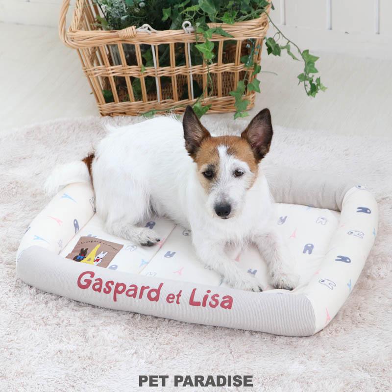 ペットベッド 洗える クレート 犬 猫 新品入荷 小型犬 丸洗い可能 カドラーベッド おしゃれ 57 45cm ウォッシャブル ブランド リサとガスパール