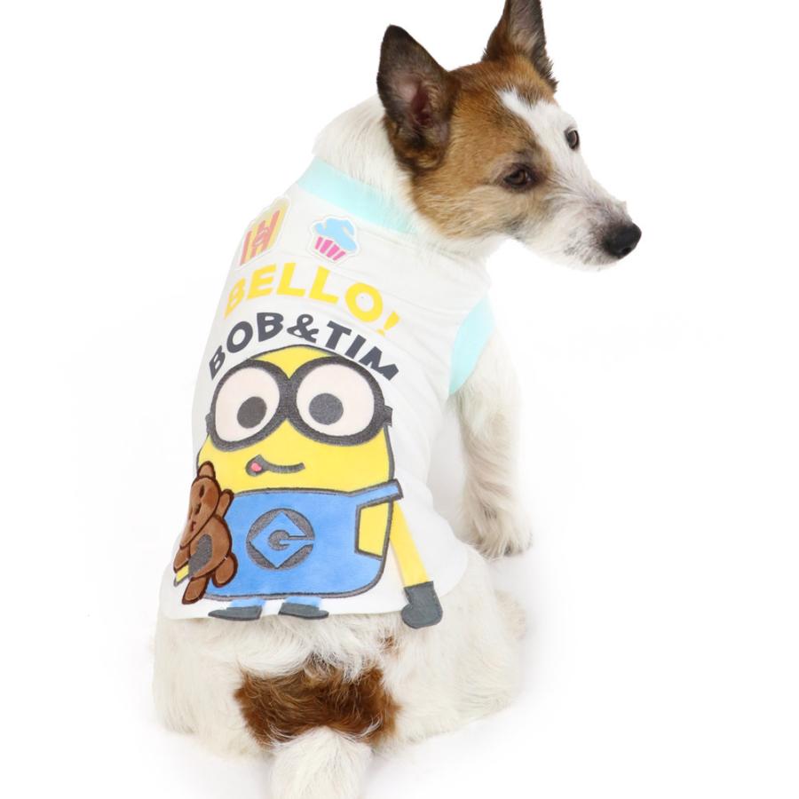 犬 服 ブランド 2点5 Off対象 おしゃれ 猫 小型犬 超小型犬 春 犬服 ペットウエア ミニオン はみだし Tシャツ ボブ 小型犬 メール便可 ペットパラダイス 通販 Paypayモール