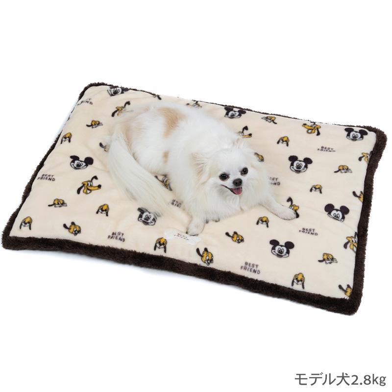 Disney（ディズニー） プルート 犬 マット 秋 遠赤外線 ボアマット