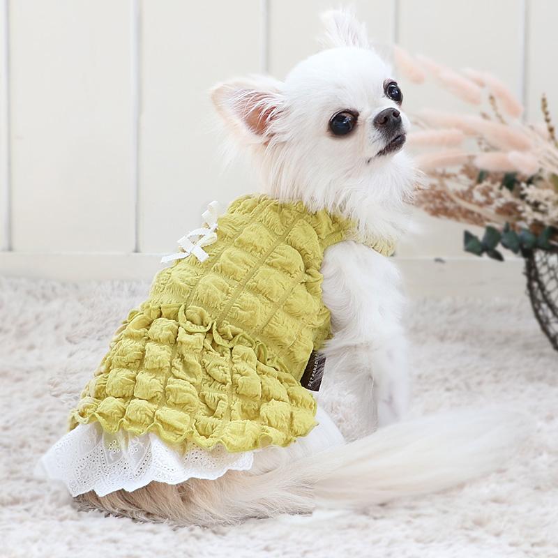 【新品】Bobo choses ボボショーズ　ドッグ　犬　ワンピース 新品】Bobo choses ボボショーズ ドッグ 犬 ワンピース