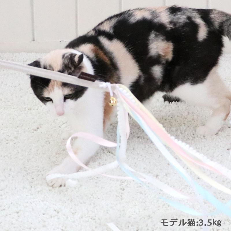 PET PARADISE（ペットパラダイス） 猫 おもちゃ 猫じゃらし リボン