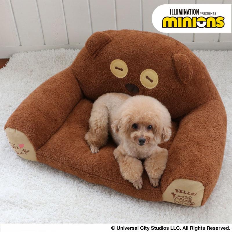 ご*ん様 ミニオンティム犬ベッドソファボア小型犬|もこもこ介護お正月セール!! MINIONS（ミニオンズ） ミニオンティム犬ベッドソファボア小型犬
