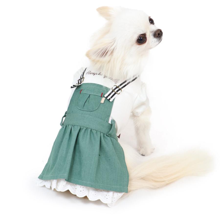 犬 服 ブランド セール おしゃれ 猫 小型犬 超小型犬 春 女の子 犬服 ペットウエア ペット カーキ スカートつなぎ 小型犬 メール便可 返品不可 ペットパラダイス 通販 Paypayモール