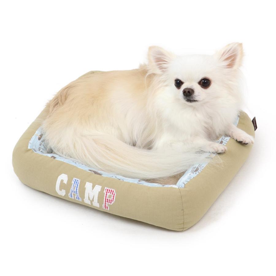 ペットベッド 洗える 犬 猫 小型犬 おしゃれ ブランド クッション 寝床 布団 四角 カドラーベッド 38 32cm キャンプ ペットパラダイス 通販 Paypayモール