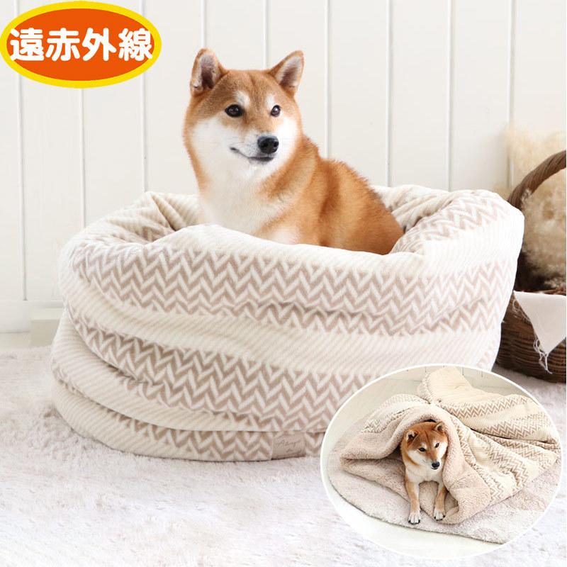 犬 猫 ベッド 冬用 ポイント５倍 ペットベッド 犬ベッド 猫ベッド 寝袋ベッド 冬 洗える おしゃれ 遠赤外線 ボア 寝袋 カドラー 57 95cm ペットパラダイス 通販 Yahoo ショッピング