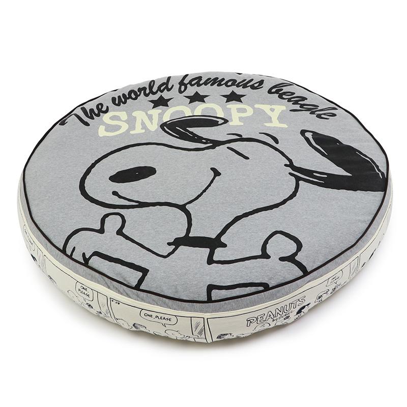 SNOOPY（スヌーピー） 犬 ベッド おしゃれ クッション （90cm