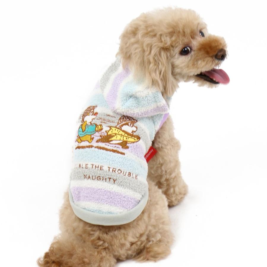 犬服 犬 服 春 セール ペットパラダイス ディズニー チップとデール もこふわ パーカー 小型犬 超小型犬 小型犬 1着のみメール便可 返品不可 ペットパラダイス 通販 Paypayモール