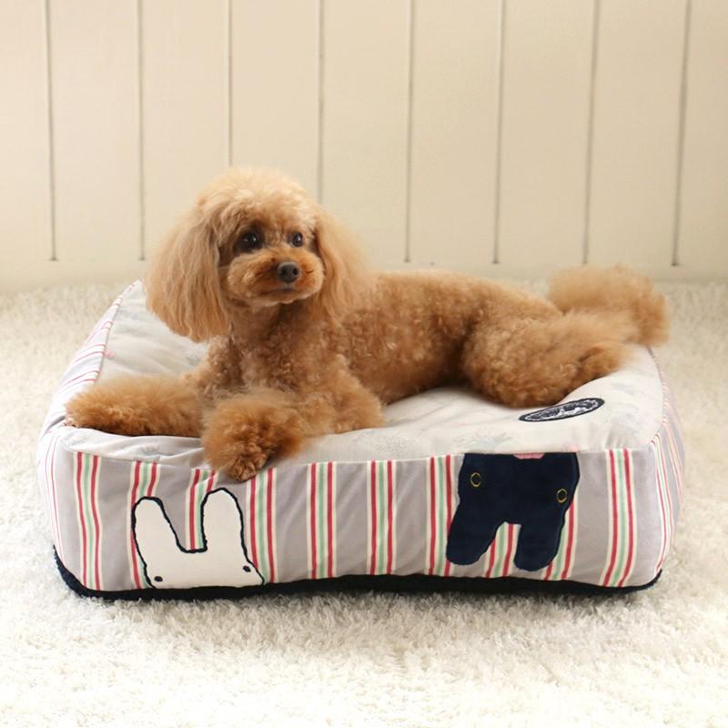 月間送料無料 クッション 犬 ベッド ペットパラダイス リサとガスパール ストライプ クッション ペットパラダイス 通販 Paypayモール