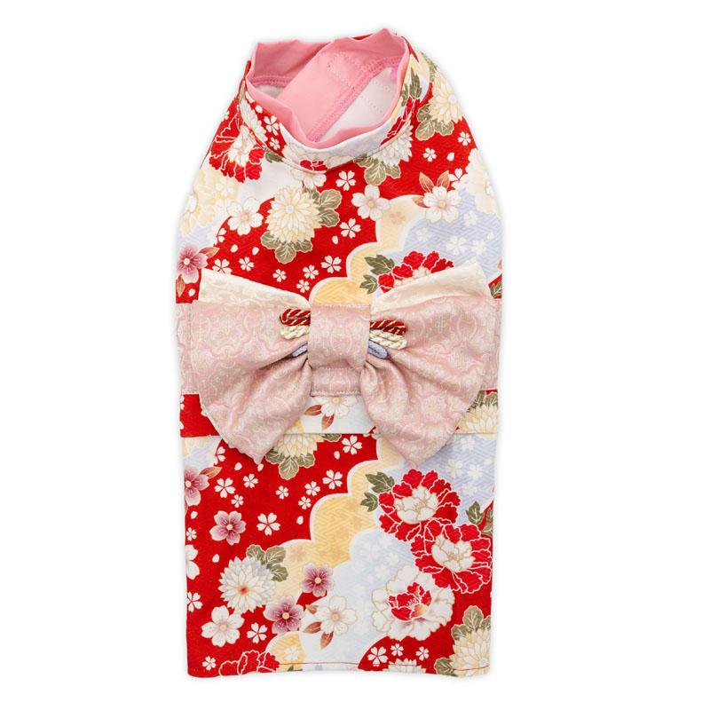 PET PARADISE（ペットパラダイス） 犬 服 冬 菊 牡丹 柄 着物 小型犬