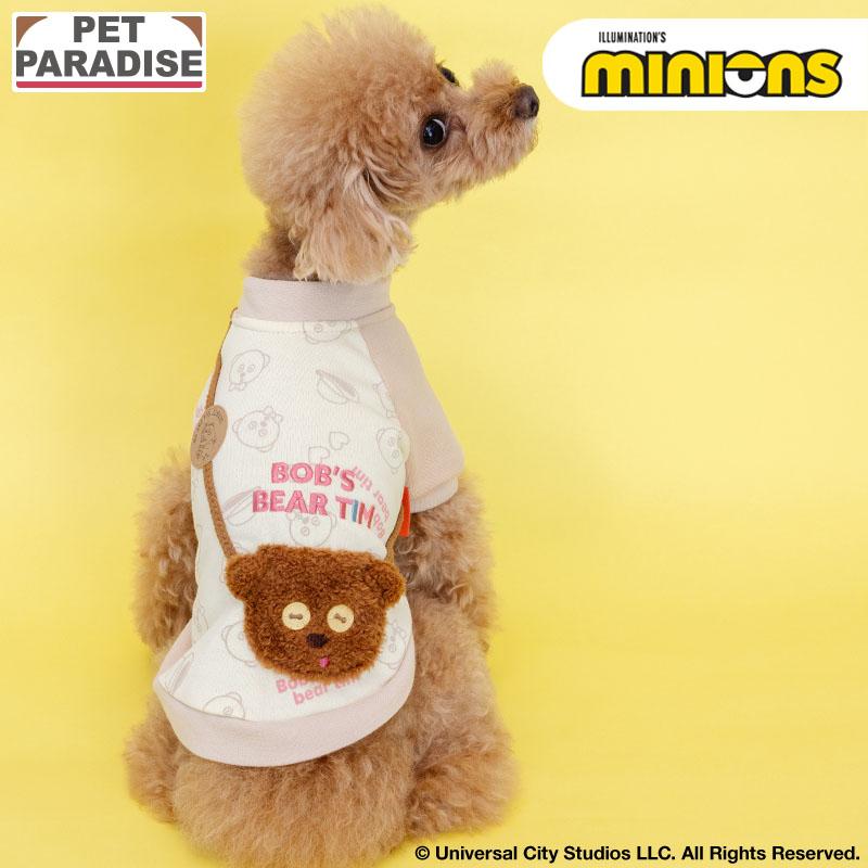 MINIONS ミニオン ティム 犬 服 冬 ポケット トレーナー ポーチ付き