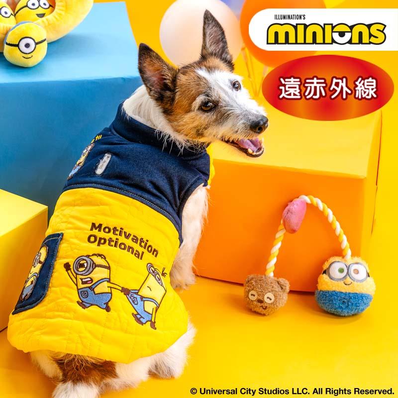MINIONS（ミニオンズ） ミニオン ボブ 犬 服 冬 脇開き ベスト 小型犬