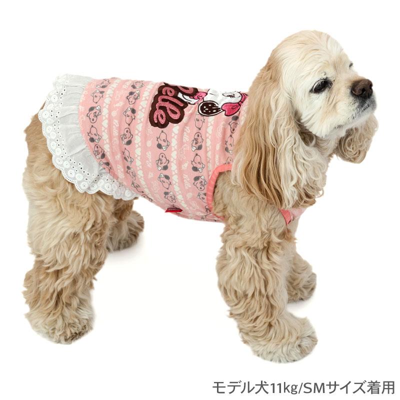 SNOOPY（スヌーピー） ベル 犬 服 春 夏 お気に入り タンクトップ 中型