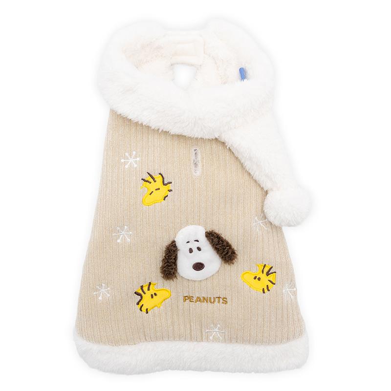 マフラー 犬用 SALE SNOOPY（スヌーピー） 爆買SALE 犬 服 冬 マフラー ポンチョ 小型犬