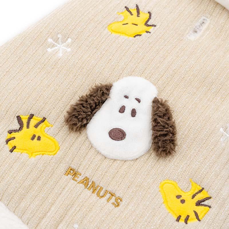 SNOOPY（スヌーピー） 爆買SALE 犬 服 冬 マフラー ポンチョ 小型犬