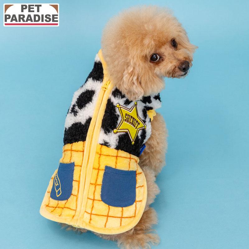 Disney（ディズニー） トイストーリー 犬 服 冬 ウッディ ジップベスト