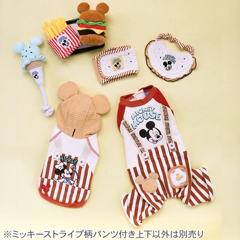 Disney（ディズニー） ミッキーマウス 犬 服 春 ストライプ柄 パンツ