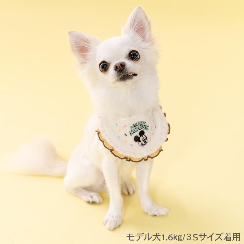 Disney（ディズニー） ミッキーマウス 犬 服 春 アイス柄 スタイ 小型