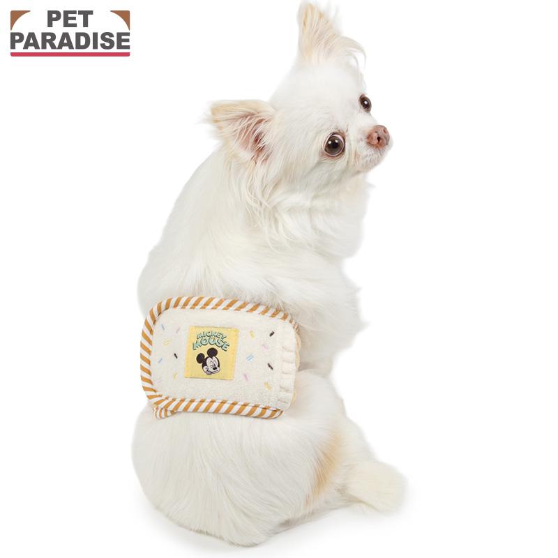 Disney（ディズニー） ミッキーマウス 犬 服 春 アイス柄 マナーベルト
