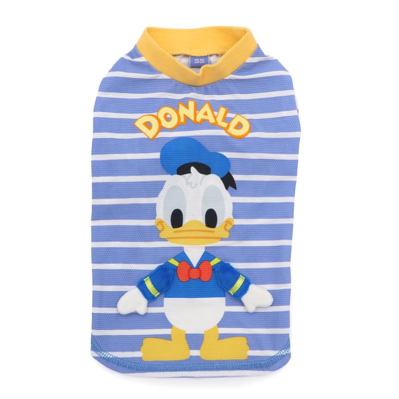 Disney（ディズニー） ドナルド 犬 服 夏 てつなぎ Tシャツ 小型犬
