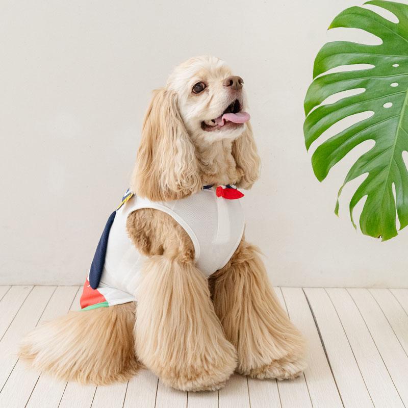 SNOOPY（スヌーピー） P5倍 犬 服 夏 脇開き タンクトップ 中型犬 大型