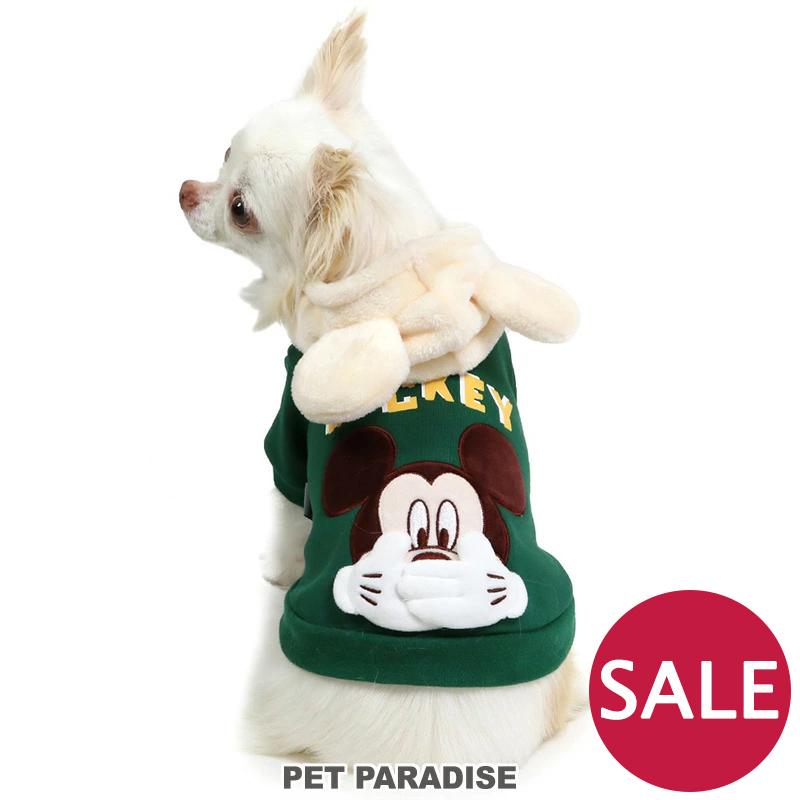 Disney（ディズニー） 犬 服 秋冬 セール ミッキーマウス パーカー