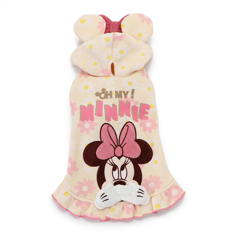 Disney（ディズニー） 犬 服 秋冬 セール パーカー 〔小型犬〕 花柄