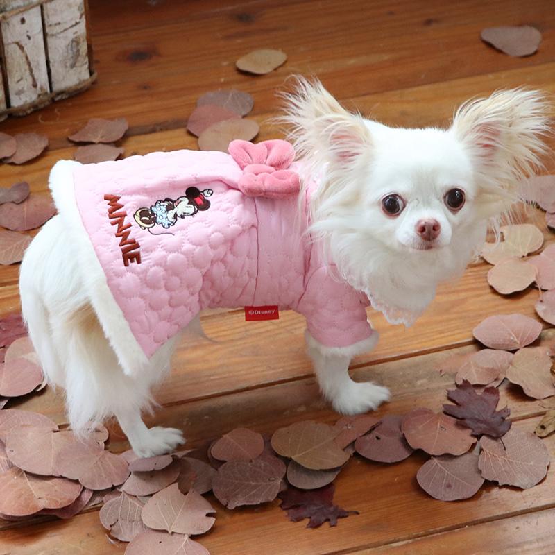 Disney 犬 服 秋冬 セール 遠赤外線 コート ディズニー ミニー