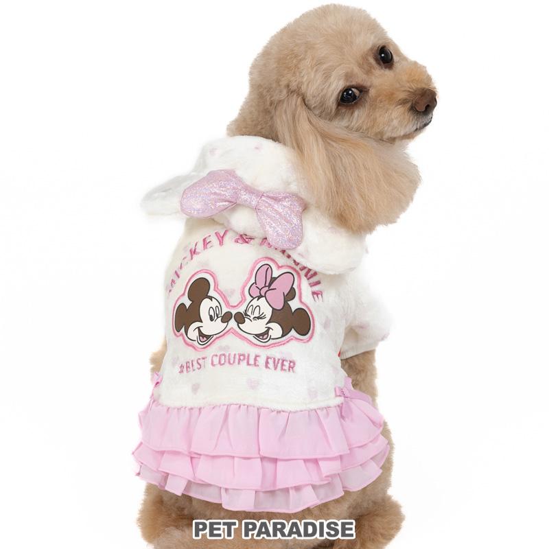 Disney 【BF限定】 ディズニー ミニー 犬 服 秋 ボア パーカー 小型犬