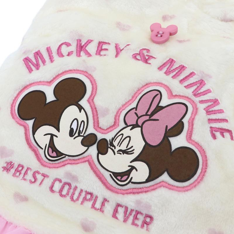 Disney（ディズニー） ミニー 犬 服 秋 ボア パーカー 小型犬 | 保温