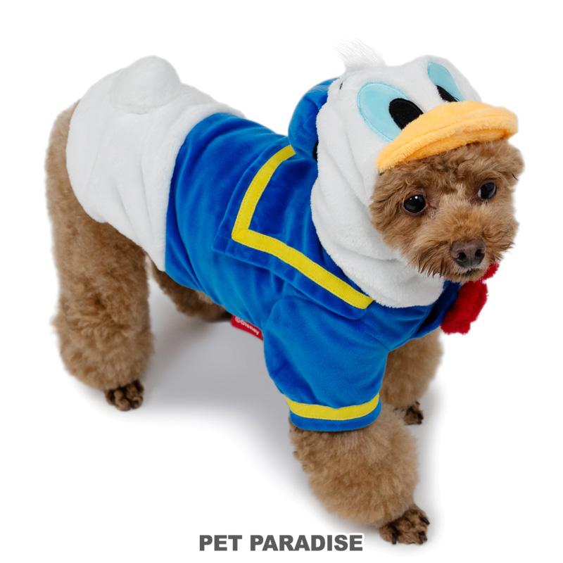 Disney（ディズニー） ドナルドダック 犬 服 秋 なりきり パーカー