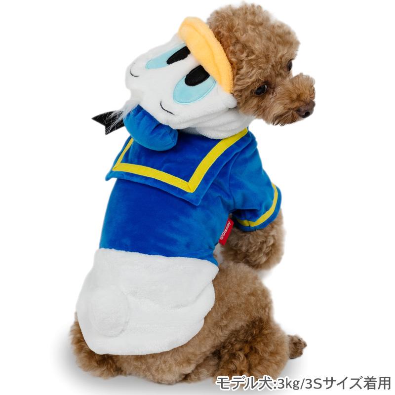 Disney（ディズニー） ドナルドダック 犬 服 秋 なりきり パーカー
