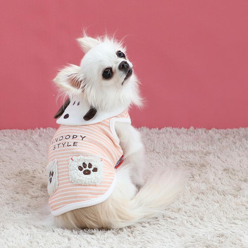 SNOOPY 犬 服 春夏 タンクトップ スヌーピー サーモキープ 小型
