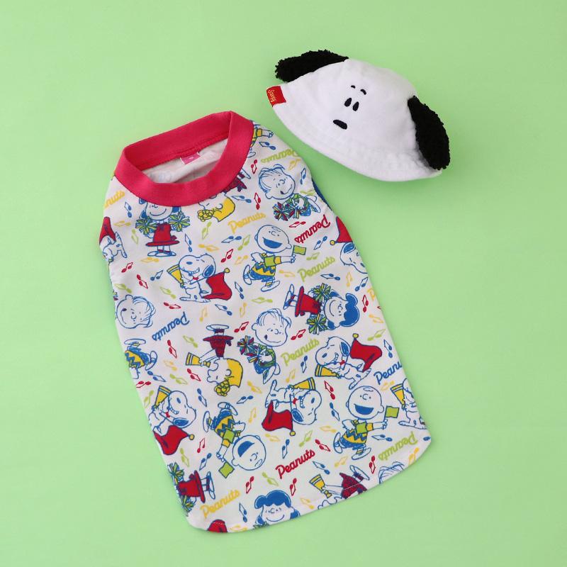 SNOOPY（スヌーピー） 爆買WEEK 犬 服 春夏 Tシャツ 小型犬 バケット
