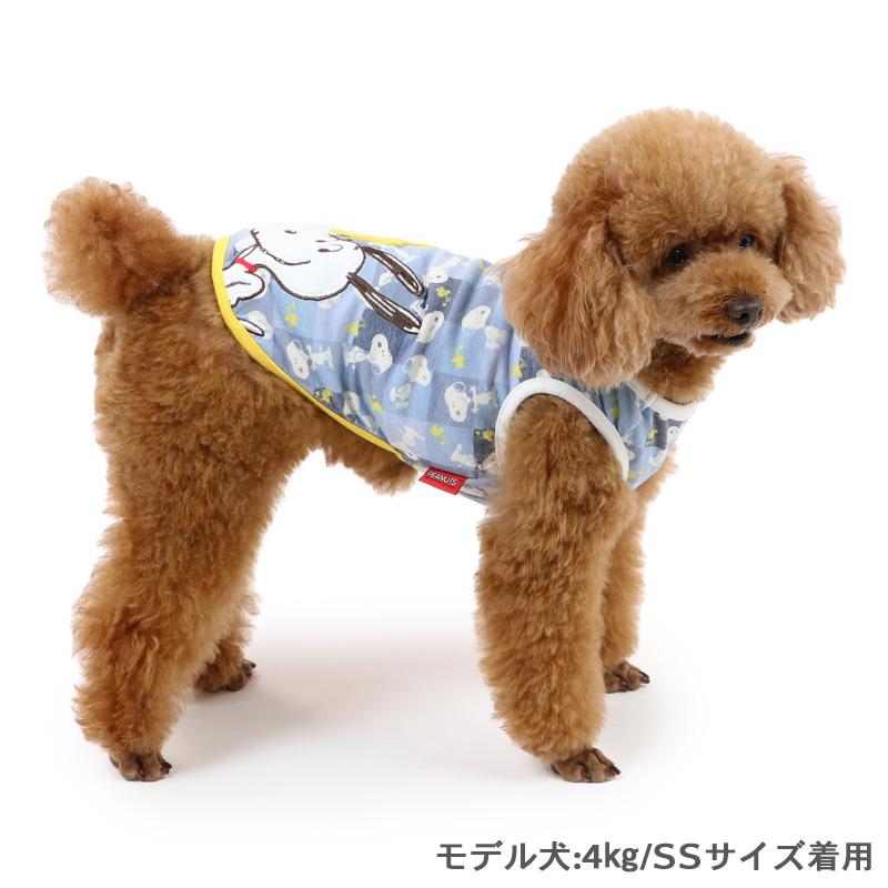 SNOOPY 犬 服 秋 スヌーピー ベル ポップ タンクトップ 小型犬