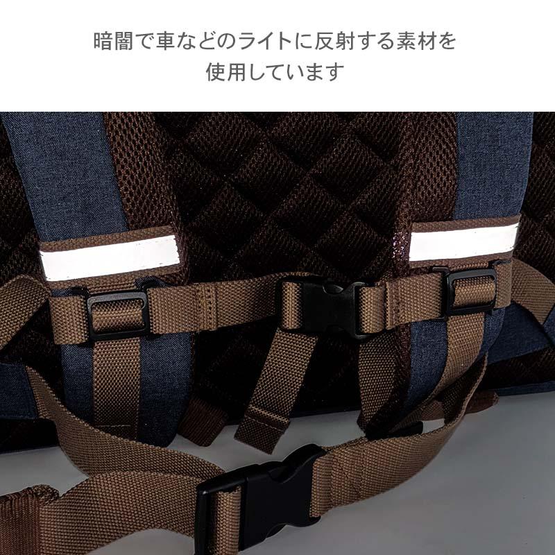 スヌーピー 犬 キャリーバッグ ワッペン 折畳 リュック 小型犬 | ネイビー 飛び出し防止ストラップ 肩がけ キャリーケース_12