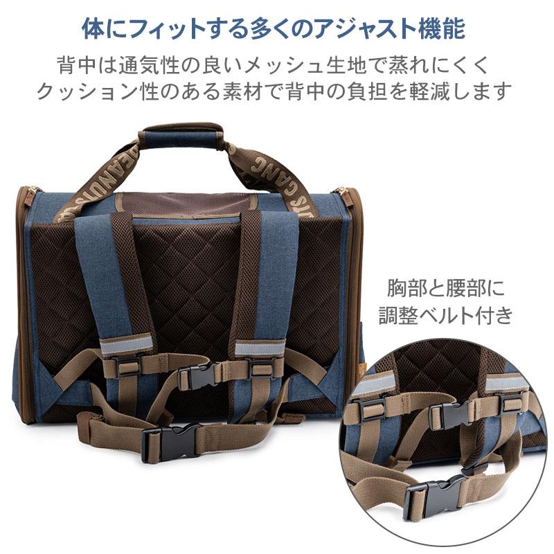 SNOOPY（スヌーピー） 犬 キャリーバッグ ワッペン 折畳 リュック 小型