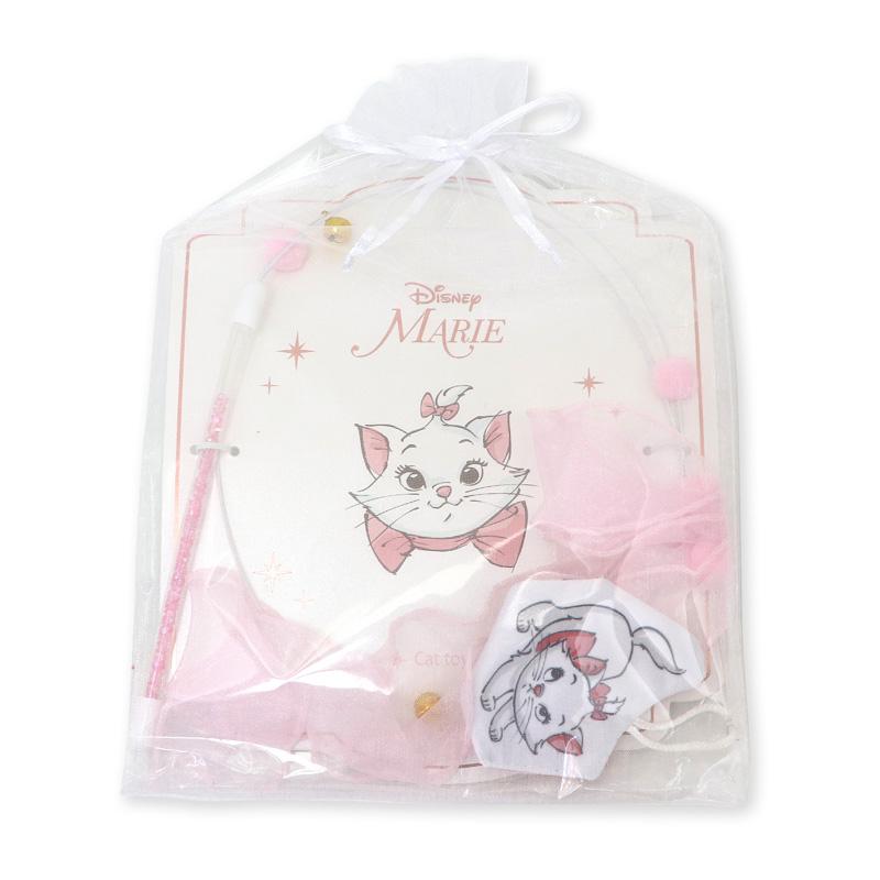 Disney ディズニー マリーちゃん 猫 おもちゃ 猫じゃらし リボン