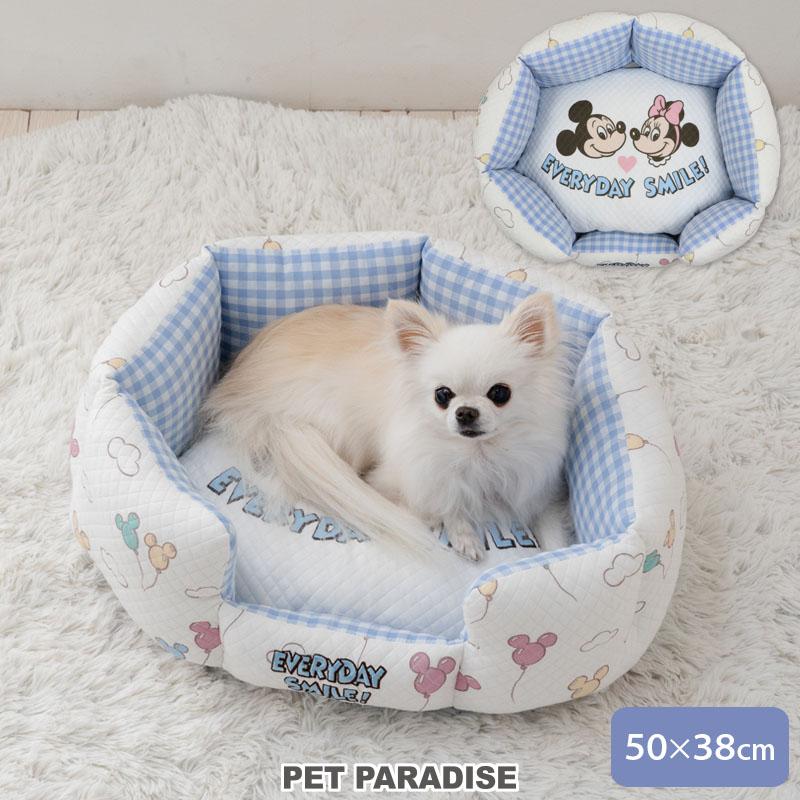 Disney（ディズニー） ミッキー ミニー 犬 ベッド 風船柄 カドラー